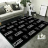 Las Vegas Raiders Rug NFL Area Rug Living Room Rug Indoor Rugs Rectangle Carpet las vegas raiders area rug oakland raiders rug bathroom rug floor rug regtangle carpet home decor ver 1013