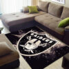 Las Vegas Raiders Rug NFL Area Rug Bedroom Rug Indoor Rugs Rectangle Carpet las vegas raiders area rug oakland raiders rugs bathroom rug floor rug regtangle carpet home decor ver 1026