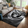 Las Vegas Raiders Rug NFL Area Rug Bathroom Rug Indoor Indoor Rug Rectangle Carpet las vegas raiders rug oakland raiders rugs living room rug floor rug regtangle carpet home decor ver 1034