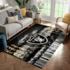 Las Vegas Raiders Area Rug NFL Area Rug Bathroom Rugs Indoor Rugs Rectangle Carpet las vegas raiders rug oakland raiders rugs living room rug floor rug regtangle carpet home decor ver 1047