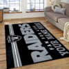Las Vegas Raiders Rug NFL Area Rug Dining Room Rugs Indoor Rugs Rectangle Carpet las vegas raiders rug oakland raiders rugs living room rug floor rug regtangle carpet home decor ver 1052