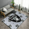 Las Vegas Raiders Area Rug NFL Area Rug Living Room Rug Indoor Rugs Rectangle Carpet las vegas raiders rugs oakland raiders area rug bathroom rug floor rug regtangle carpet home decor ver 1055