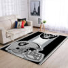 Las Vegas Raiders Area Rug NFL Area Rug Living Room Area Rug Indoor Rug Rectangle Carpet las vegas raiders rugs oakland raiders area rug bathroom rug floor rug regtangle carpet home decor ver 1061