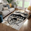 Las Vegas Raiders Area Rug NFL Area Rug Living Room Rug Indoor Indoor Rug Rectangle Carpet las vegas raiders rugs oakland raiders area rug living room rug floor rug regtangle carpet home decor ver 1065