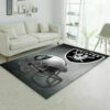 Las Vegas Raiders Area Rug NFL Area Rug Dining Room Rug Indoor Indoor Rugs Rectangle Carpet las vegas raiders rugs oakland raiders area rug living room rug floor rug regtangle carpet home decor ver 1068