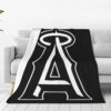 Los Angeles Angels Blanket FLeece Blanket Throw Blanket los angeles angels blanket fleece blanket throw blanket v35