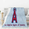 Los Angeles Angels Blanket FLeece Blanket Throw Blanket los angeles angels blanket fleece blanket throw blanket v66