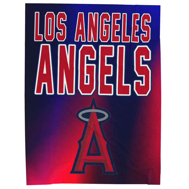 Los Angeles Angels Blanket Sherpa Blanket Throw Blanket