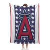 Los Angeles Angels Blanket Sherpa Blanket Throw Blanket los angeles angels blanket sherpa blanket throw blanket v32