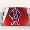 Los Angeles Angels Blanket Sherpa Blanket Throw Blanket los angeles angels blanket sherpa blanket throw blanket v37