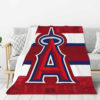 Los Angeles Angels Blanket Sherpa Blanket Throw Blanket los angeles angels blanket sherpa blanket throw blanket v58