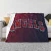 Los Angeles Angels Blanket Sherpa Blanket Throw Blanket los angeles angels blanket sherpa blanket throw blanket v63