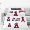 Los Angeles Angels Blanket Sherpa Blanket Throw Blanket los angeles angels blanket sherpa blanket throw blanket v65