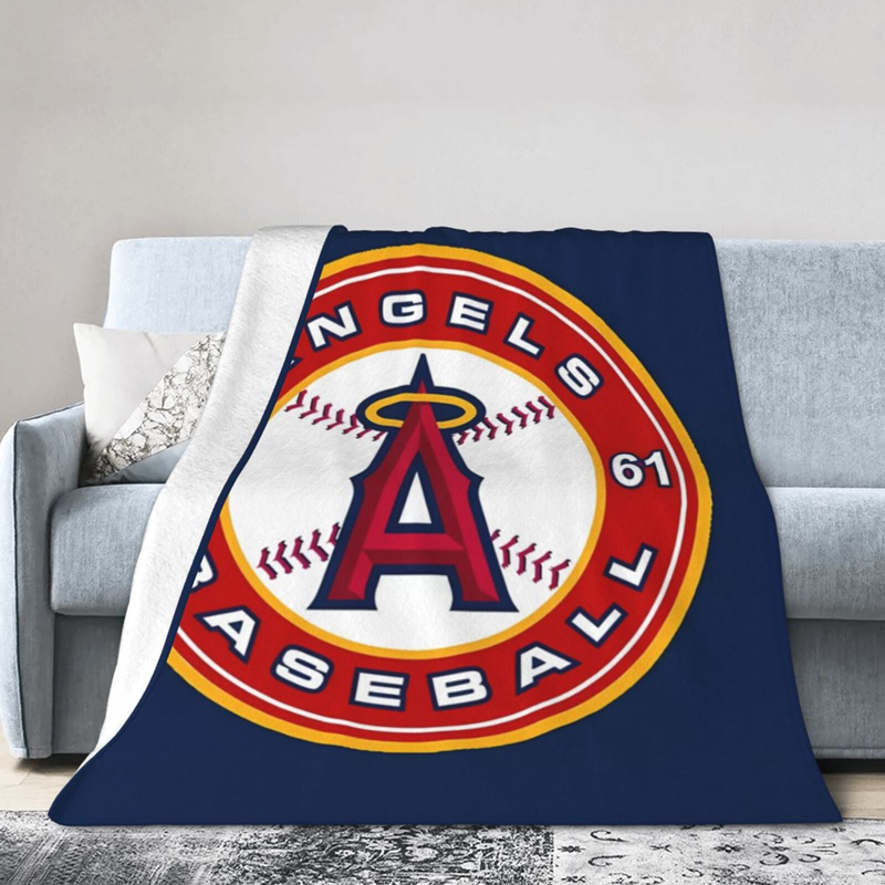 Los Angeles Angels Blanket Sherpa Blanket Throw Blanket