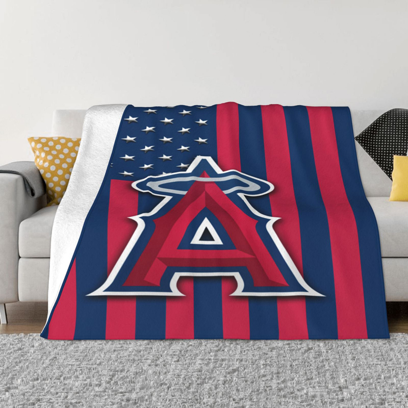 Los Angeles Angels Blankets FLeece Blanket Throw Blanket