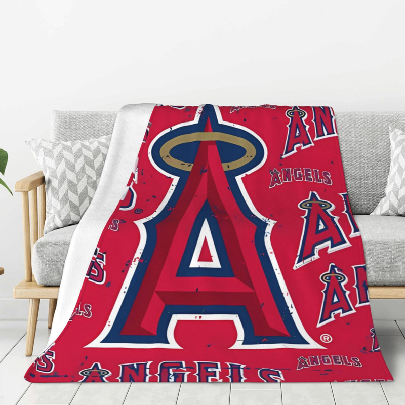 Los Angeles Angels Blankets FLeece Blanket Throw Blanket