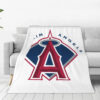 Los Angeles Angels Blankets Sherpa Blanket Throw Blanket los angeles angels blankets sherpa blanket throw blanket v50
