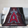 Los Angeles Angels Blankets Sherpa Blanket Throw Blanket los angeles angels blankets sherpa blanket throw blanket v59
