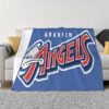 Los Angeles Angels Blankets Sherpa Blanket Throw Blanket los angeles angels blankets sherpa blanket throw blanket v8