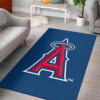 Los Angeles Angels Area Rug MLB Area Rug Bedroom Rug Indoor Rugs Rectangle Carpet los angeles angels rug living room carpet regtangle carpet floor decor home decor ver 152