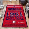 Los Angeles Angels Rug MLB Area Rug Living Room Rug Indoor Rugs Rectangle Carpet los angeles angels rug living room carpet regtangle carpet floor decor home decor ver 157