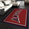 Los Angeles Angels Area Rug MLB Area Rug Living Room Area Rug Indoor Indoor Rugs Rectangle Carpet los angeles angels rug living room carpet regtangle carpet floor decor home decor ver 168