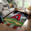 Los Angeles Angels Area Rug MLB Area Rug Living Room Area Rug Indoor Rug Rectangle Carpet los angeles angels rug living room carpet regtangle carpet floor decor home decor ver 171