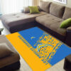 Los Angeles Chargers Area Rug NFL Area Rug Dining Room Rugs Indoor Rug Rectangle Carpet los angeles chargers area rugs bathroom rug floor rug regtangle carpet home decor ver 1105