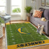 Los Angeles Chargers Rug NFL Area Rug Living Room Area Rug Indoor Rugs Rectangle Carpet los angeles chargers area rugs bathroom rug floor rug regtangle carpet home decor ver 1106