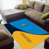 Los Angeles Chargers Rug NFL Area Rug Bedroom Area Rug Indoor Rugs Rectangle Carpet los angeles chargers area rugs bathroom rug floor rug regtangle carpet home decor ver 1107