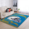 Los Angeles Chargers Rug NFL Area Rug Dining Room Rugs Indoor Rugs Rectangle Carpet los angeles chargers area rugs living room rug floor rug regtangle carpet home decor ver 1117