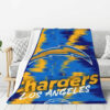 Los Angeles Chargers Blankets FLeece Blanket Throw Blanket los angeles chargers blankets fleece blanket throw blanket v25
