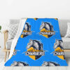 Los Angeles Chargers Blankets FLeece Blanket Throw Blanket los angeles chargers blankets fleece blanket throw blanket v40