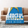 Los Angeles Chargers Blankets FLeece Blanket Throw Blanket los angeles chargers blankets fleece blanket throw blanket v63