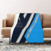 Los Angeles Chargers Blankets FLeece Blanket Throw Blanket los angeles chargers blankets fleece blanket throw blanket v65