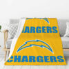 Los Angeles Chargers Blankets FLeece Blanket Throw Blanket los angeles chargers blankets fleece blanket throw blanket v7