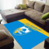 Los Angeles Chargers Rug NFL Area Rug Bedroom Rug Indoor Rug Rectangle Carpet los angeles chargers carpet living room rug floor rug regtangle carpet home decor ver 1128