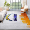 Los Angeles Chargers Area Rug NFL Area Rug Dining Room Rug Indoor Rug Rectangle Carpet los angeles chargers rug living room rug floor rug regtangle carpet home decor ver 1147