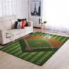 Los Angeles Dodgers Area Rug MLB Area Rug Living Room Area Rug Indoor Rug Rectangle Carpet los angeles dodgers rug living room carpet regtangle carpet floor decor home decor ver 199