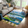 Los Angeles Dodgers Rug MLB Area Rug Living Room Area Rug Indoor Indoor Rug Rectangle Carpet los angeles dodgers rug living room carpet regtangle carpet floor decor home decor ver 218