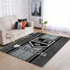 Los Angeles Kings Area Rug NHL Area Rug Dining Room Rug Indoor Rugs Rectangle Carpet los angeles kings rug living room carpet regtangle carpet floor decor home decor ver 161