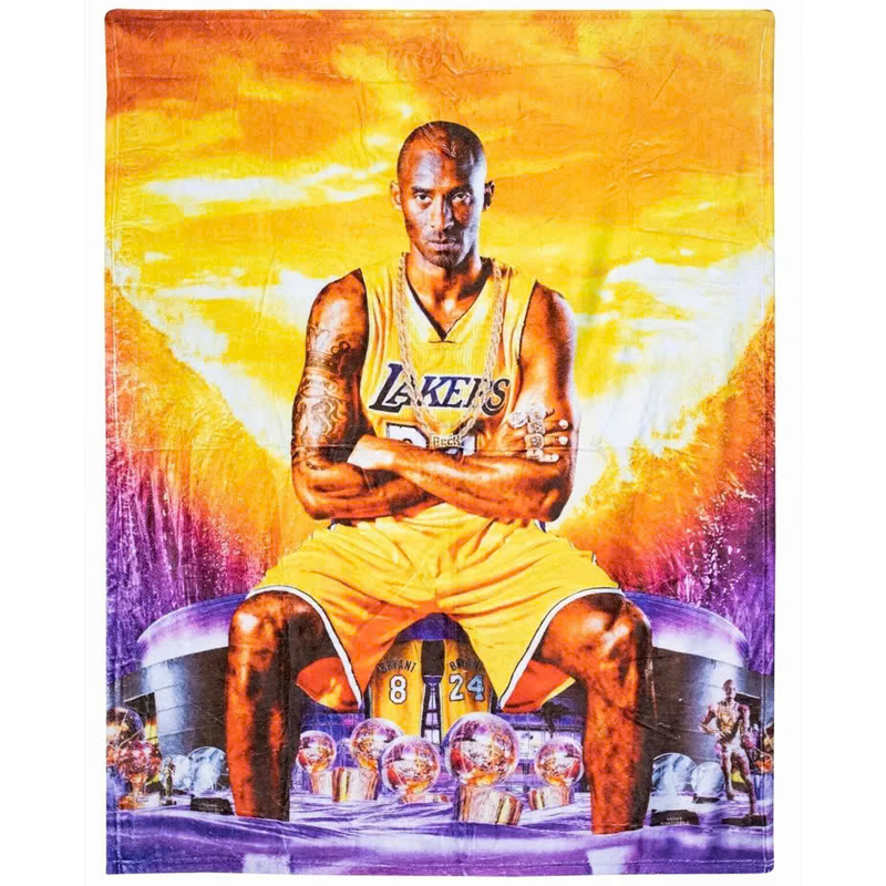 Los Angeles Lakers Blanket FLeece Blanket Throw Blanket