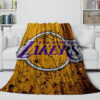 Los Angeles Lakers Blanket Sherpa Blanket Throw Blanket los angeles lakers blanket sherpa blanket throw blanket v49