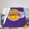 Los Angeles Lakers Blankets FLeece Blanket Throw Blanket los angeles lakers blankets fleece blanket throw blanket v16