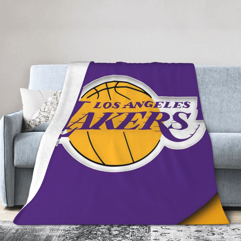 Los Angeles Lakers Blankets FLeece Blanket Throw Blanket