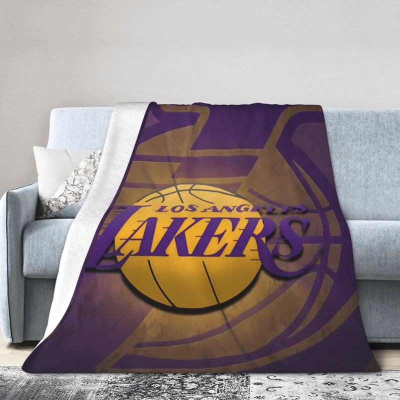 Los Angeles Lakers Blankets FLeece Blanket Throw Blanket
