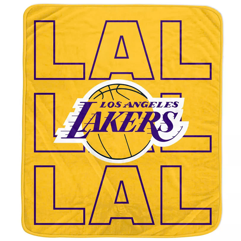 Los Angeles Lakers Blankets FLeece Blanket Throw Blanket