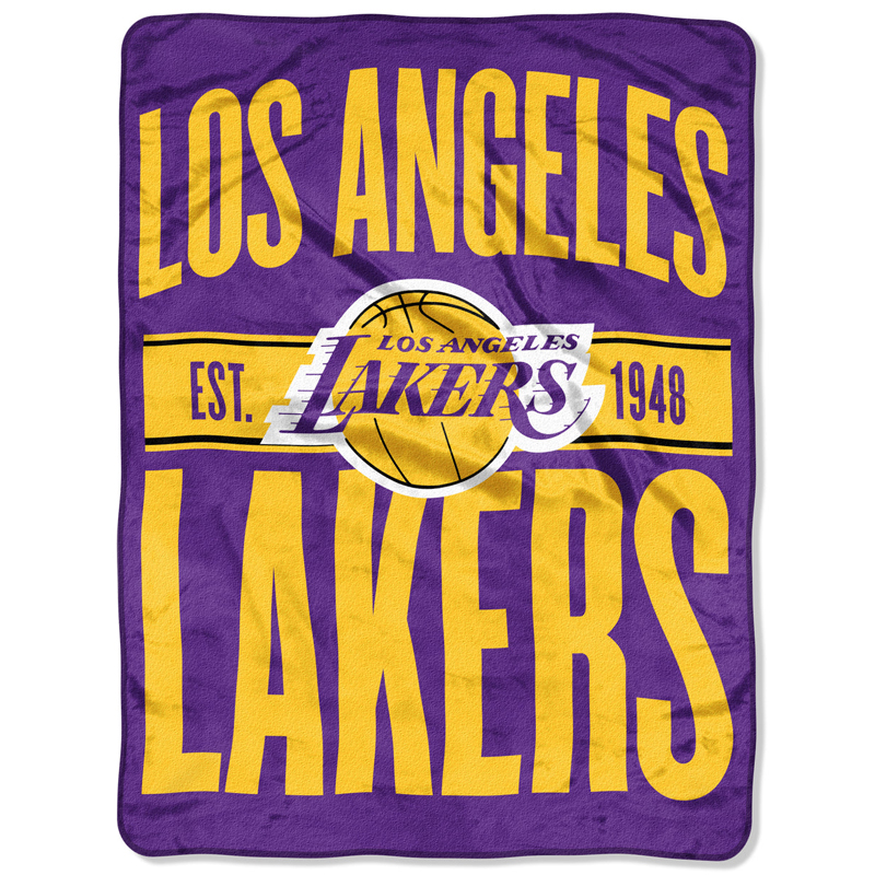Los Angeles Lakers Blankets FLeece Blanket Throw Blanket