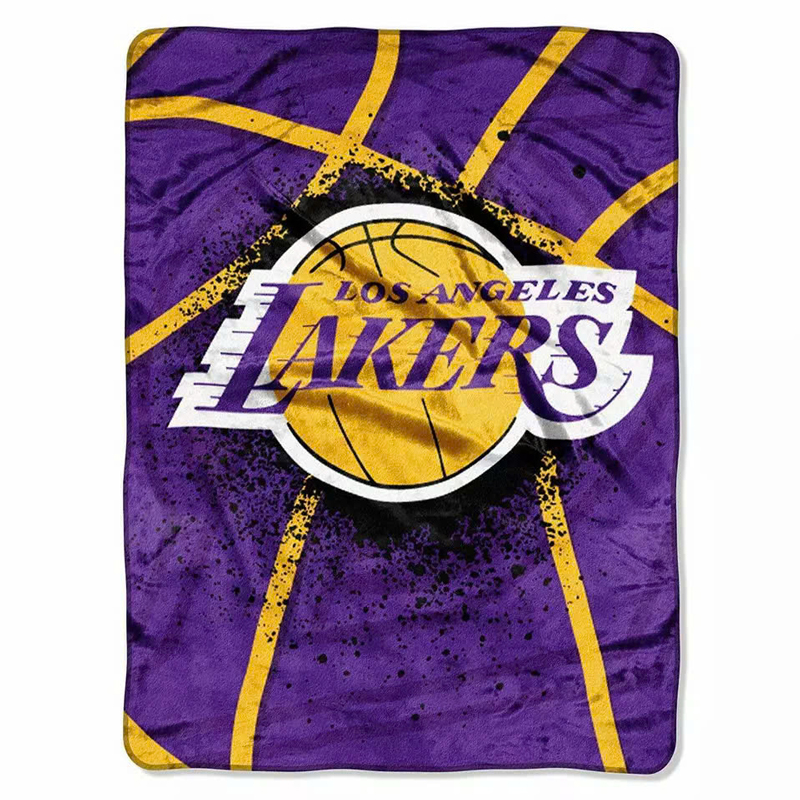 Los Angeles Lakers Blankets FLeece Blanket Throw Blanket