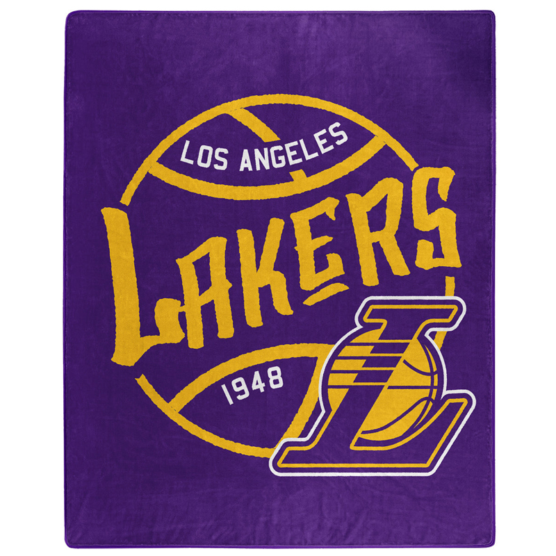 Los Angeles Lakers Blankets FLeece Blanket Throw Blanket